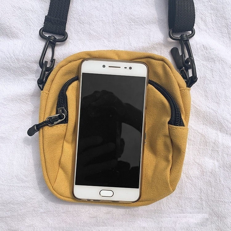 Unisex Mini Tropical Water Life Crossbody Bag Evergreen Elegance
